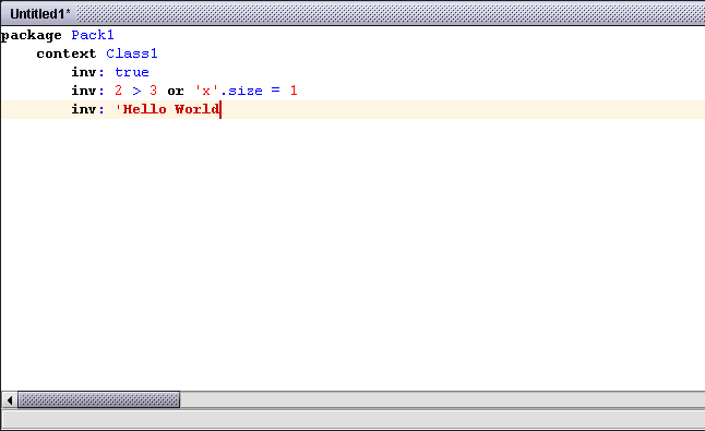 Syntax Highlighting